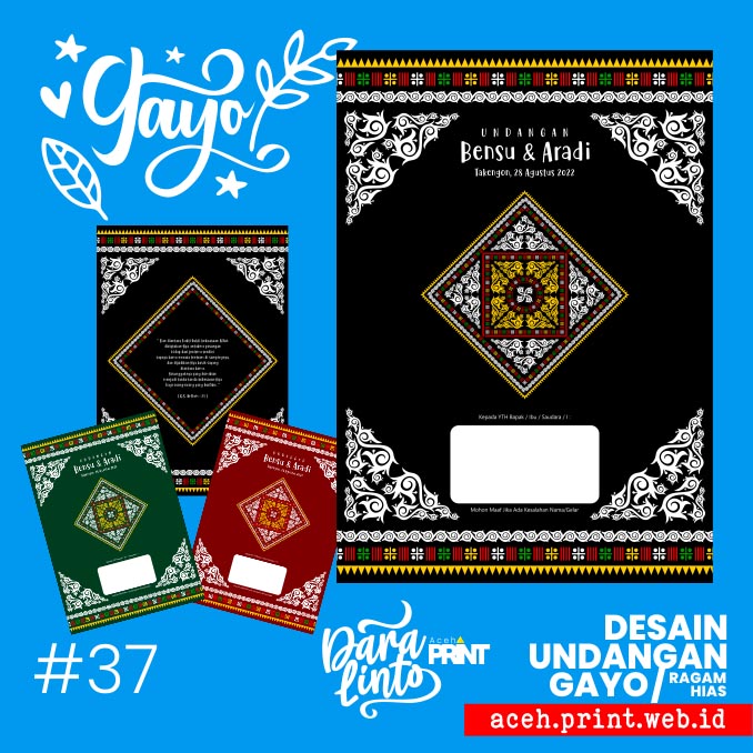 #37 Undangan Kerawang Gayo – Takengon Bener Meriah