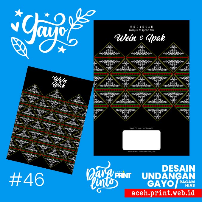 #46 Undangan Kerawang Gayo – Takengon Bener Meriah