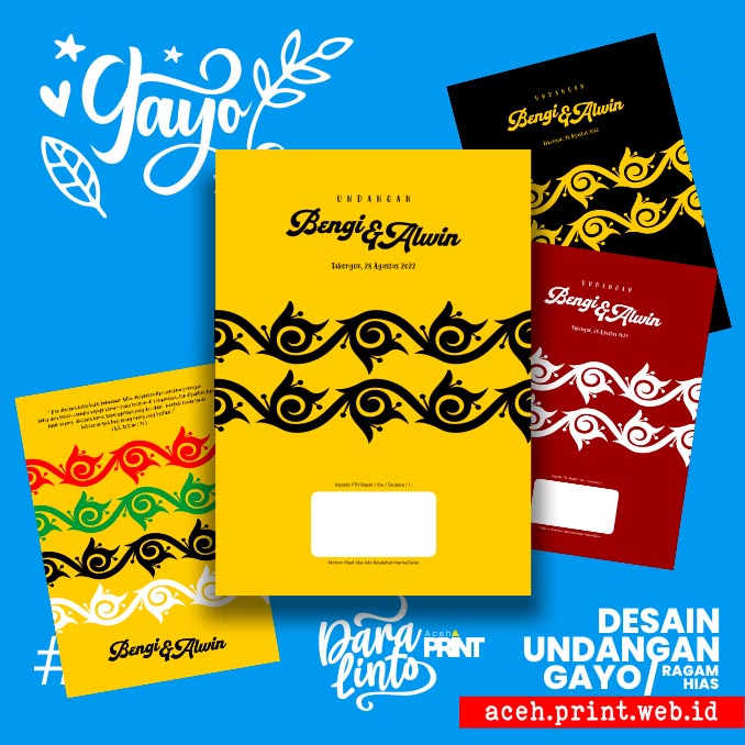 #54 Undangan Kerawang Gayo – Takengon Bener Meriah